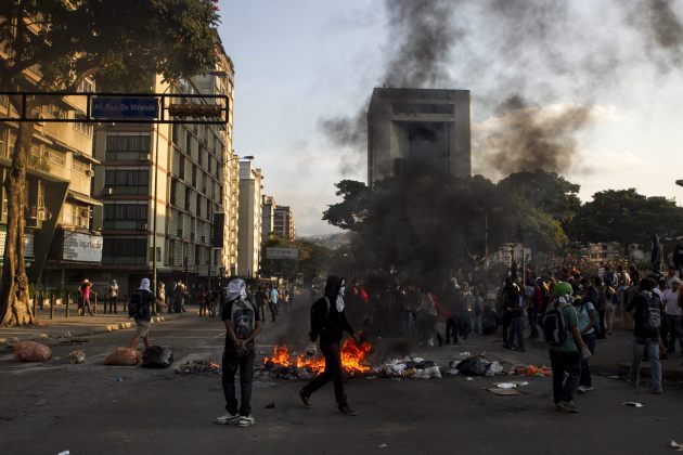 PROTESTAS EN CARACAS