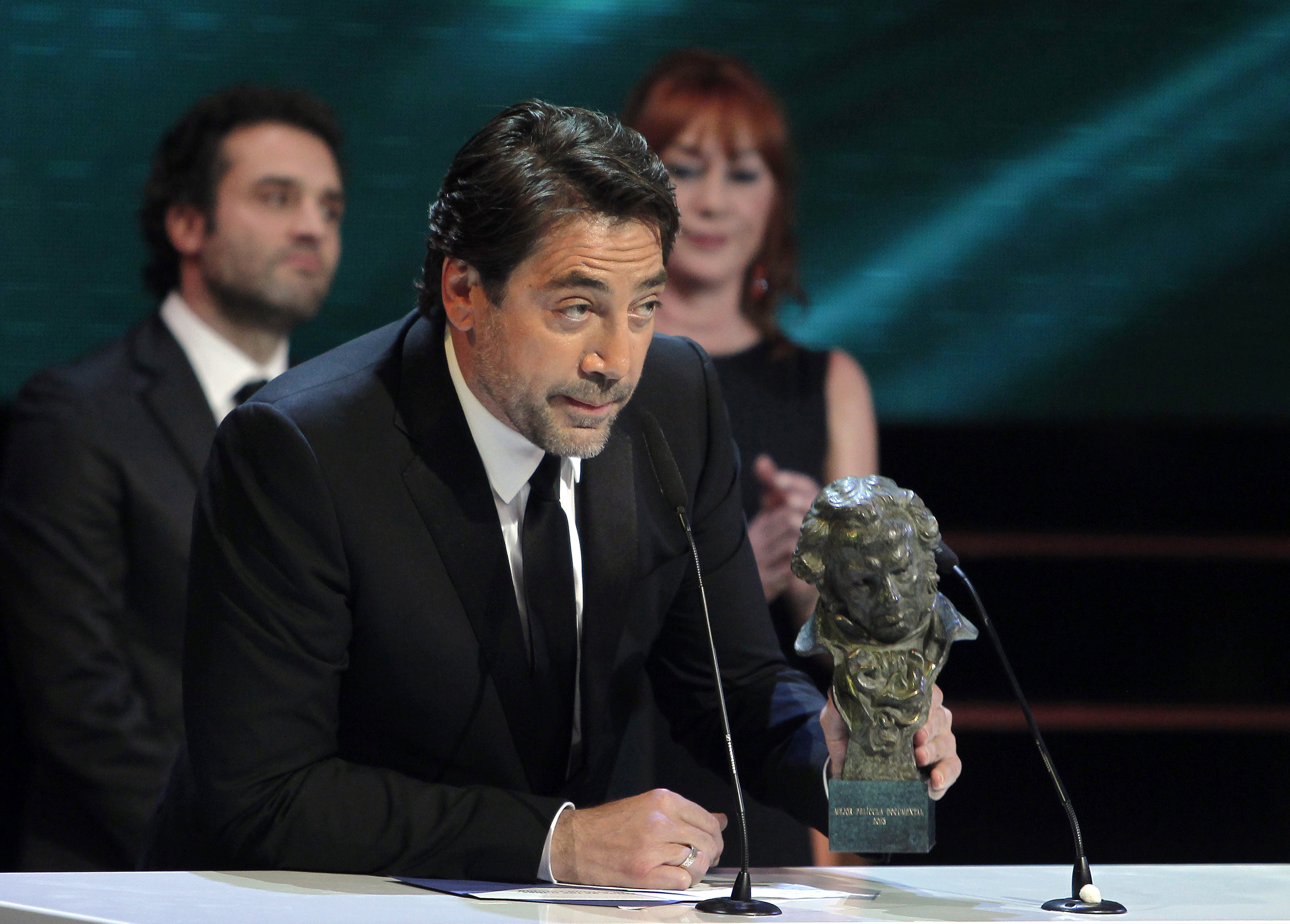 Javier Bardem ganó un Goya, pero como productor