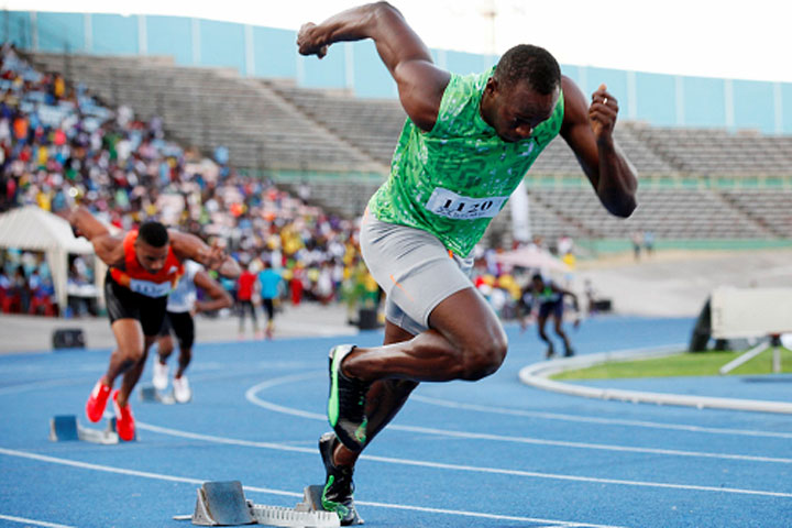 Usain Bolt regresó a las pistas