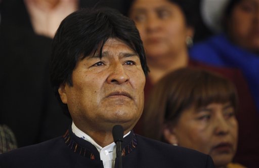Evo Morales feliz con apoyo de Fidel a causa marítima frente a Chile