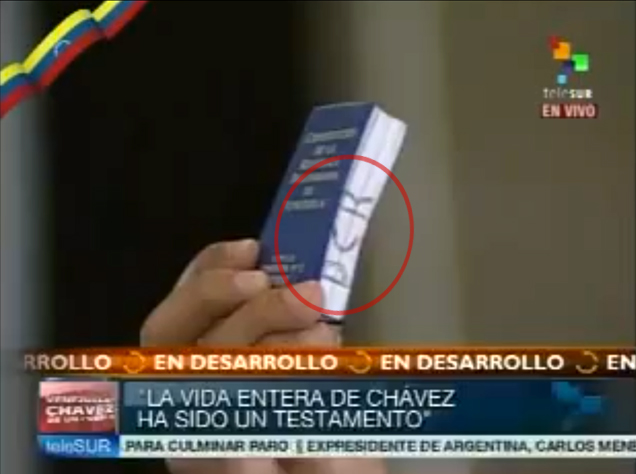 La Constitución de Nicolás Maduro es la de Diosdado Cabello (fotodetalle)