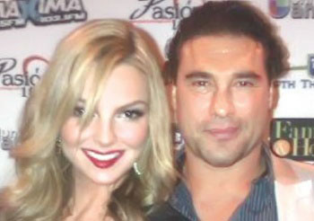 Marjorie de Sousa y Eduardo Yáñez se mostraron bastante “acarameladitos” (FOTOS)