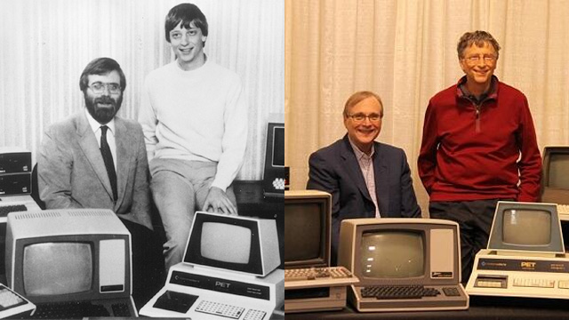 Bill Gates y Paul Allen 32 años después (FOTO)