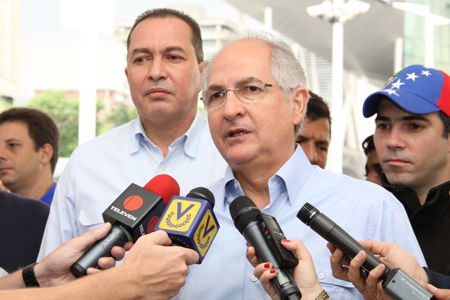 Ledezma: El gobierno esconde los cuadernos de votación, porque son el cuerpo del delito