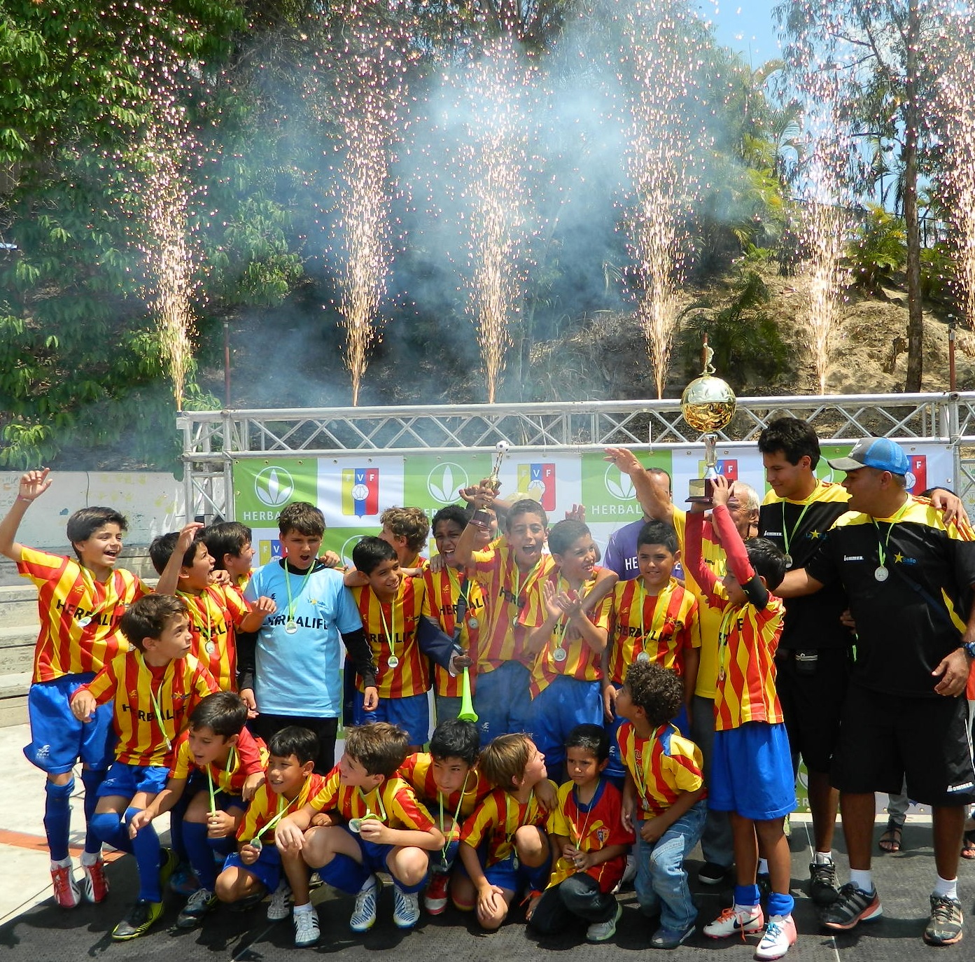 Culminó la VI Copa Herbalife de Fútbol Menor Caracas