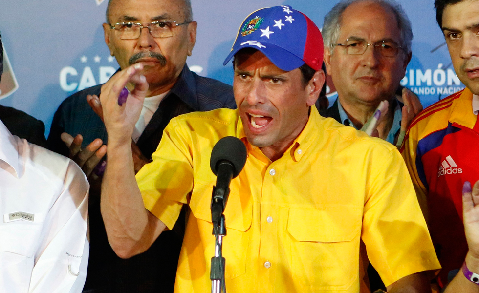Capriles: La crisis en Venezuela no sólo es económica, también es moral