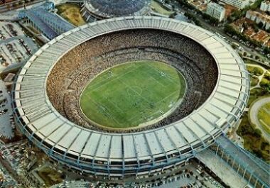 Concluye instalación de la cubierta de estadio Maracaná de Rio