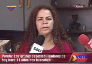 A Iris Varela “se le olvidó” que hoy no se puede hacer campaña política (Video)