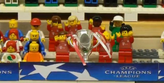 No te pierdas la final de la Champions en Lego (Video + Imperdible)