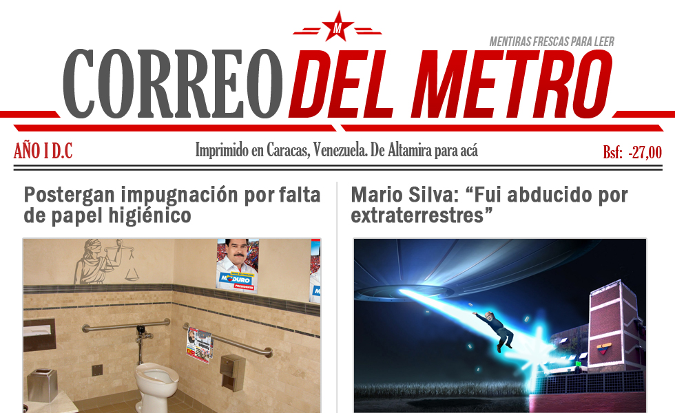 Correo del Metro #2 por @MaduroOfficial (Humor)