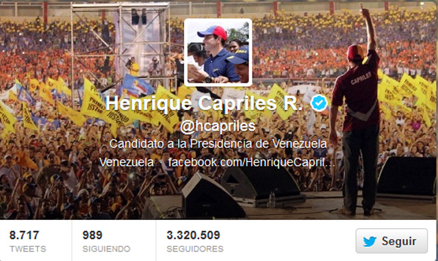 .@HCapriles: Tenemos que estar claros que los enchufados montaron un circo
