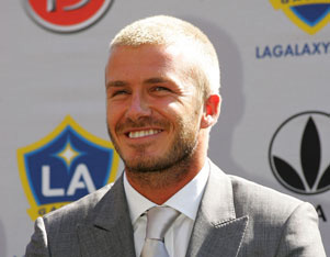 David Beckham y sus cambios de look (Fotos)