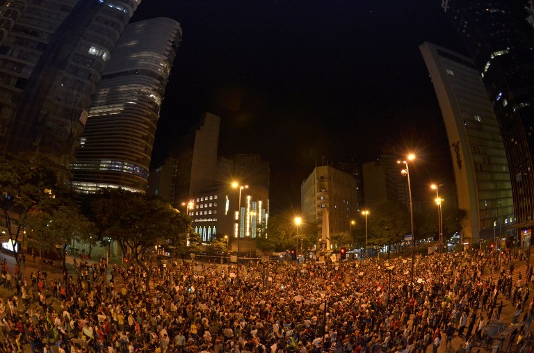 Más de 200.000 protestan en todo Brasil en plena Copa Confederaciones