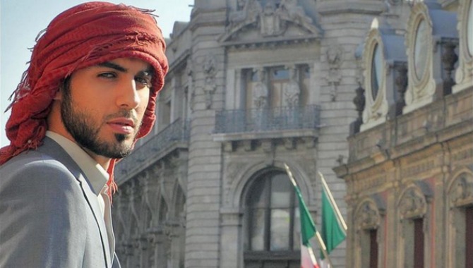 Árabe más guapo del mundo posará para Jordi Castell en su visita a Chile