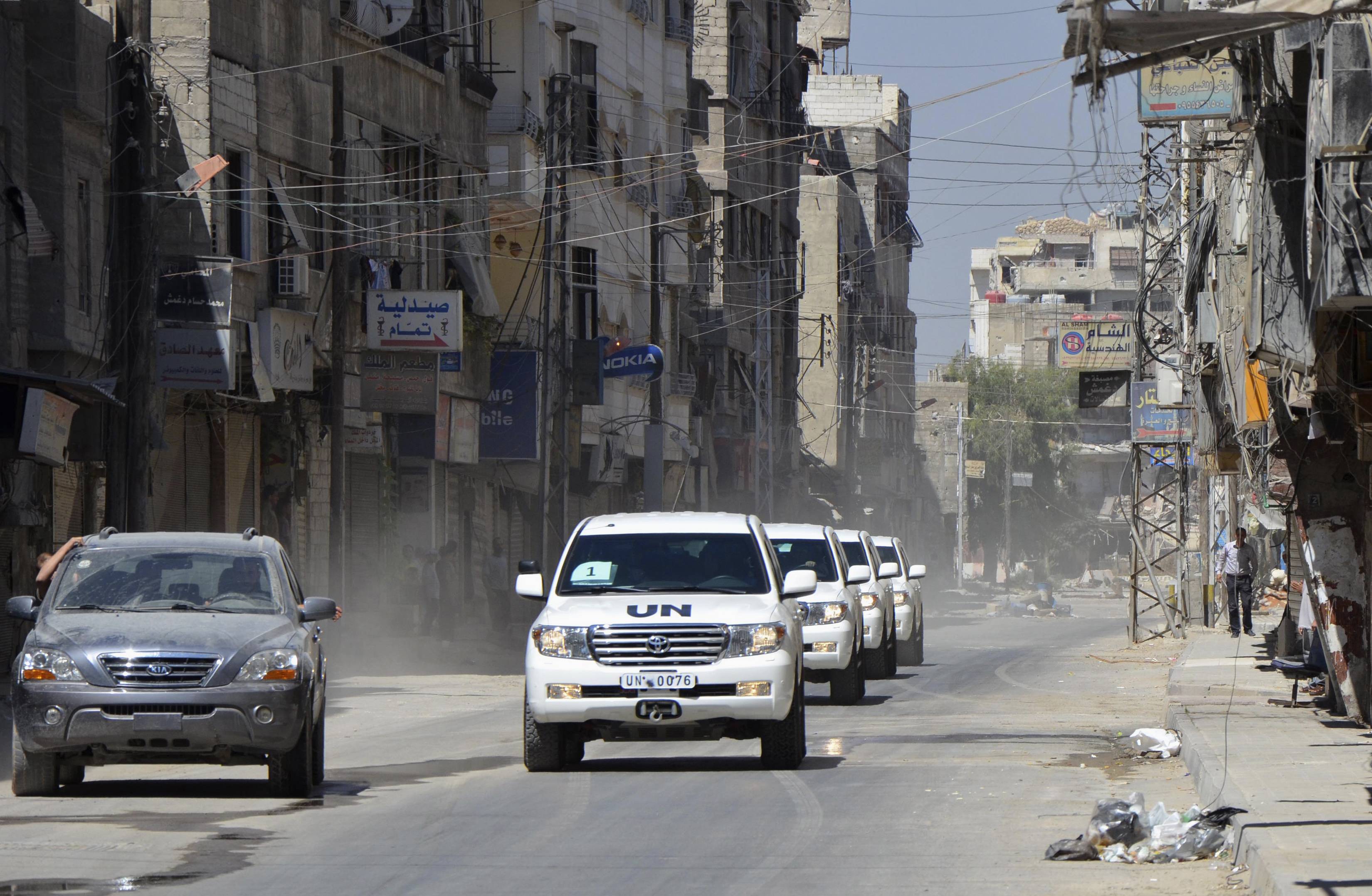 Los investigadores de la ONU sobre armas químicas reanudan su misión en Siria