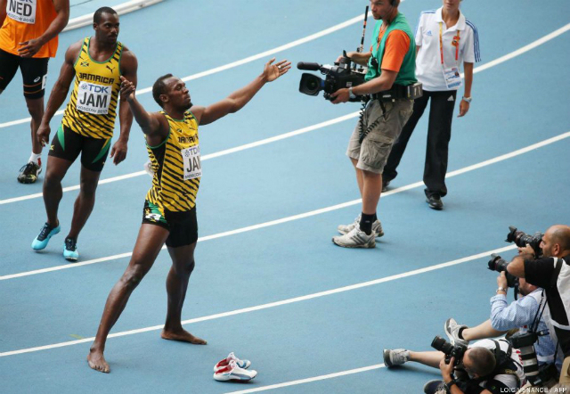 Así están los pies de Usain Bolt a los 27 años (Foto)