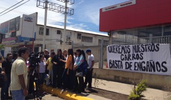 Compradores protestan frente a la agencia Chery para exigir sus vehículos