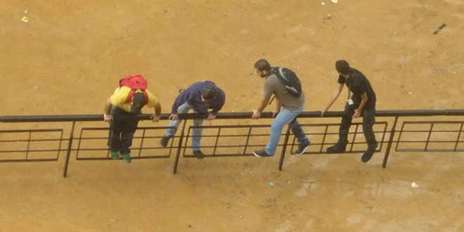 Así se inundó la Av. Francisco de Miranda (Fotos)