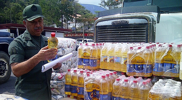 Retienen doce toneladas de alimentos en frontera de Táchira