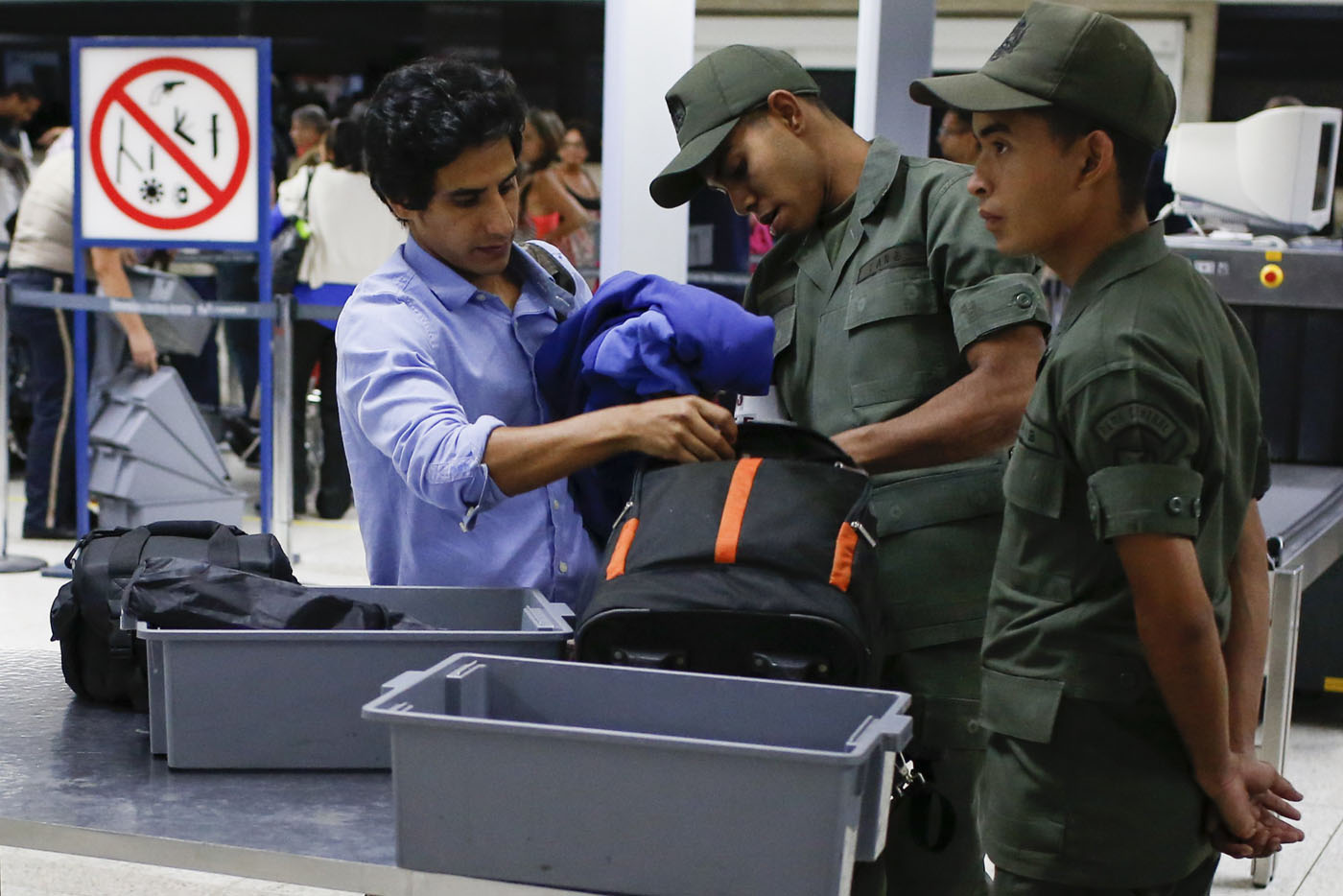 Se reordenan los controles de seguridad en Maiquetía