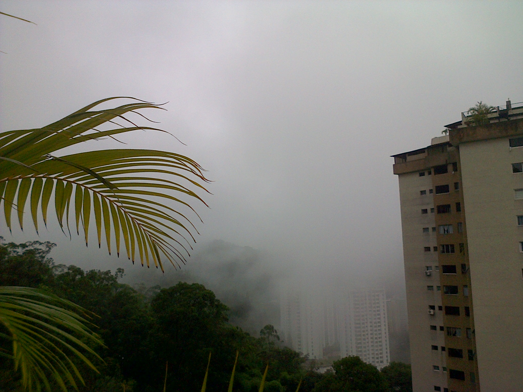 Así amaneció Caracas por las fuertes lluvias (Fotos)