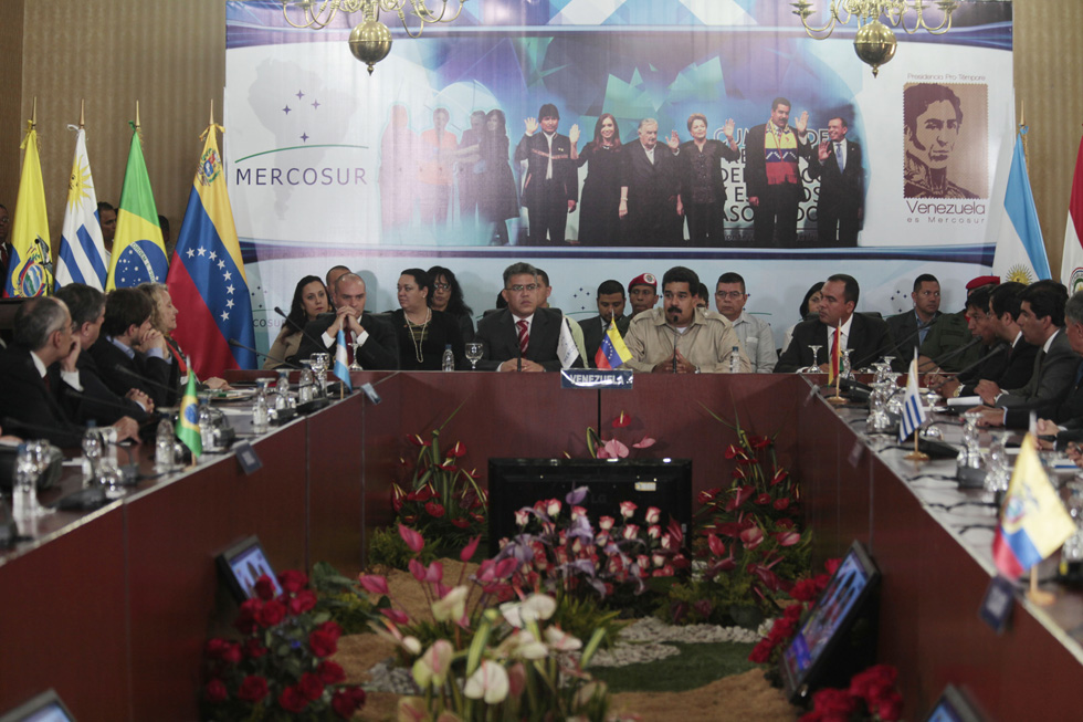 Próxima cumbre de Mercosur será en diciembre en Venezuela