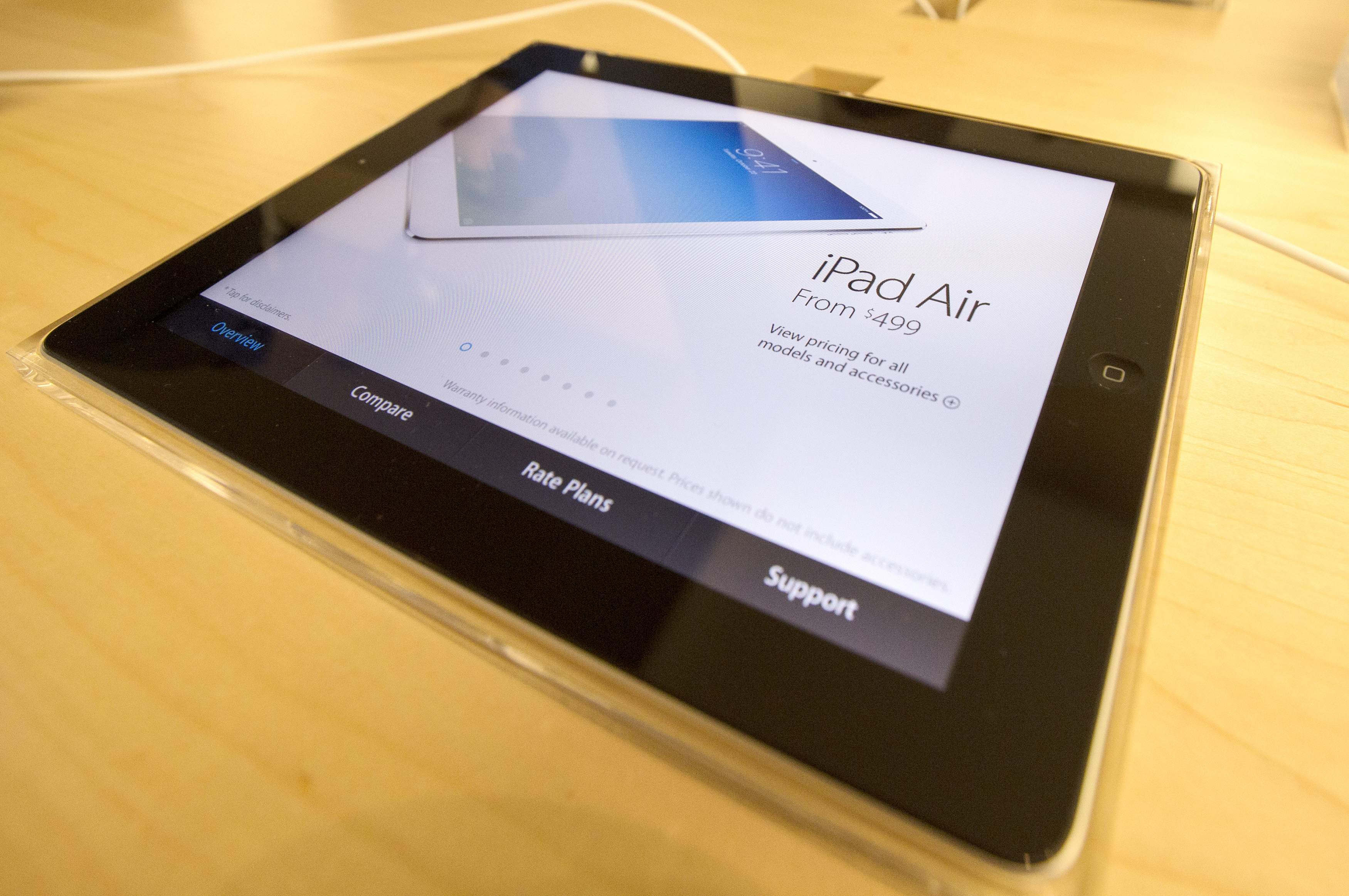 El iPad Air a la venta (Fotos)