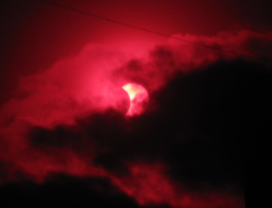 Así se vio el eclipse en Caracas