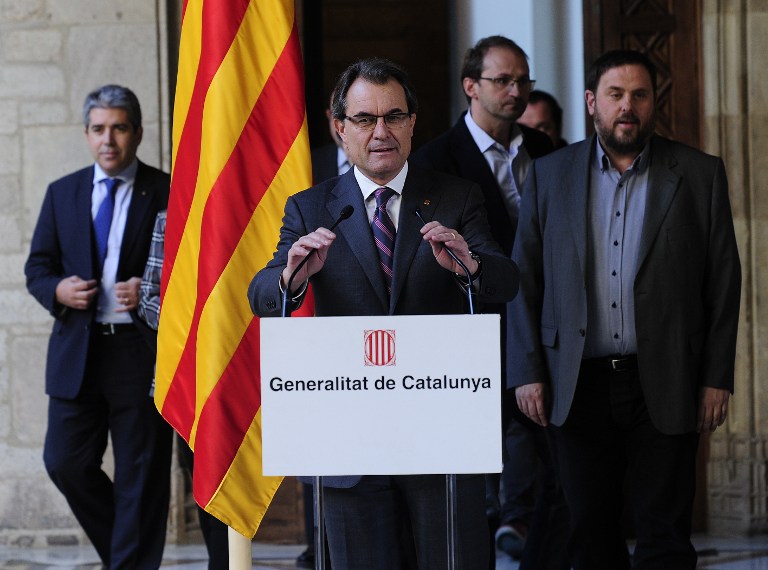 Presidente catalán acusa a Madrid de “abuso de poder” al impugnar voto independentista