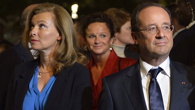 Primera dama de Francia desea solución “digna” en su relación con Hollande