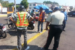 Motorizados disparan contra policías de Guarenas que intentaron detenerlos