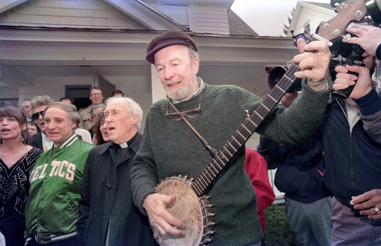 Murió Pete Seeger, uno de los padres de la música folk