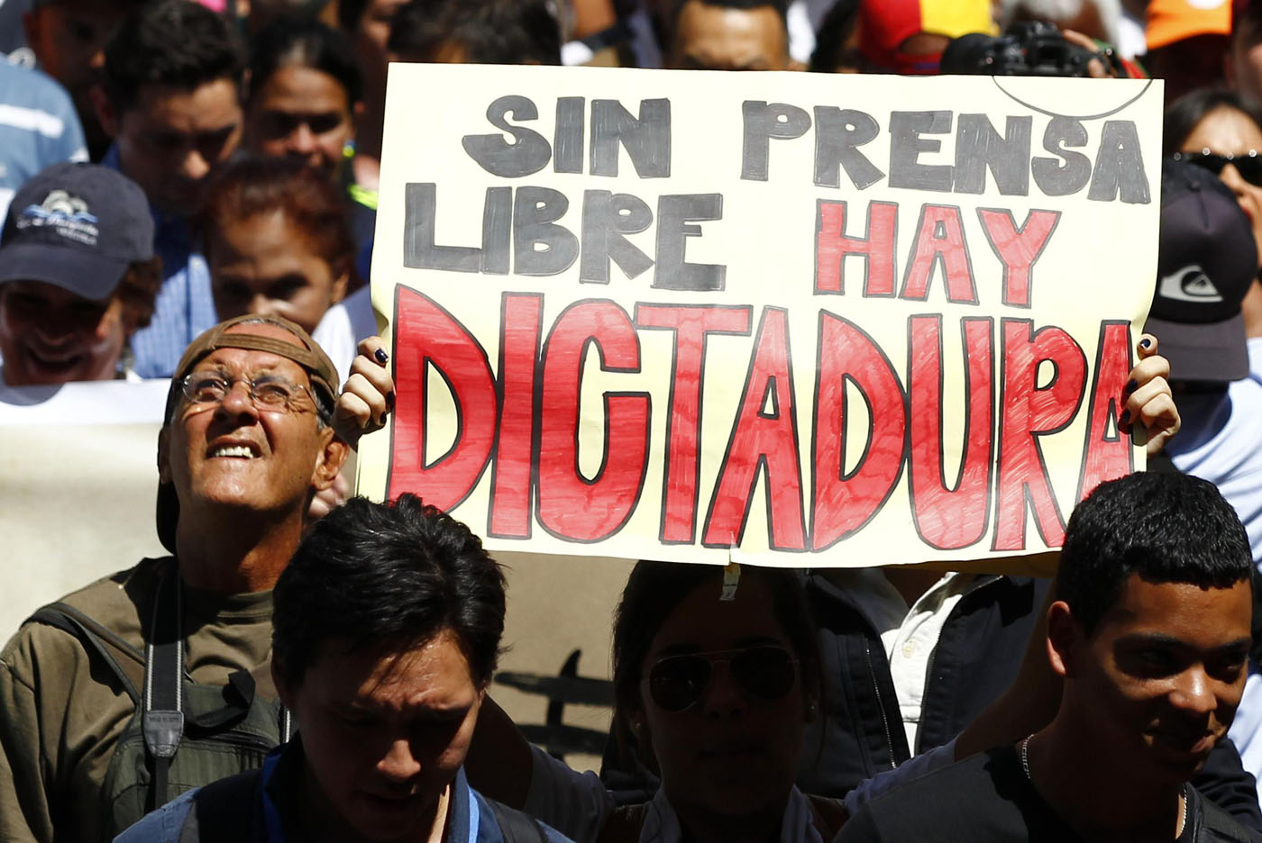 Venezuela está entre los cinco países sin libertad de prensa