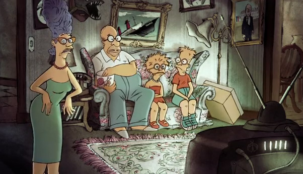 Director francés crea nueva escena del sillón de Los Simpsons (Video)