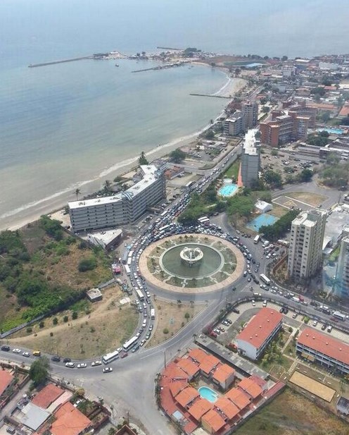 Fotos aéreas de cómo está Higuerote este #17A