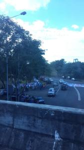 Trabajadores de Corpoelec se suman a la protesta pacífica en Puerto Ordaz (Foto)