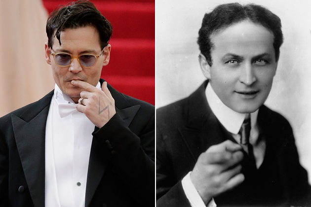 Johnny Depp en negociaciones para protagonizar a Houdini