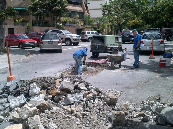Inician reparaciones de hundimientos en Altamira