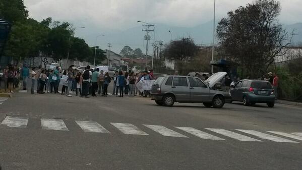 Protesta de estudiantes en la ULA de Táchira (Fotos)