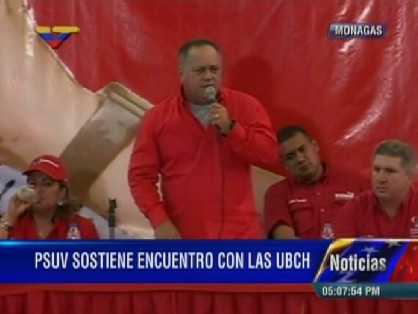 Con el mazo dando, Diosdado aprieta tuercas a militantes del Psuv (Video)
