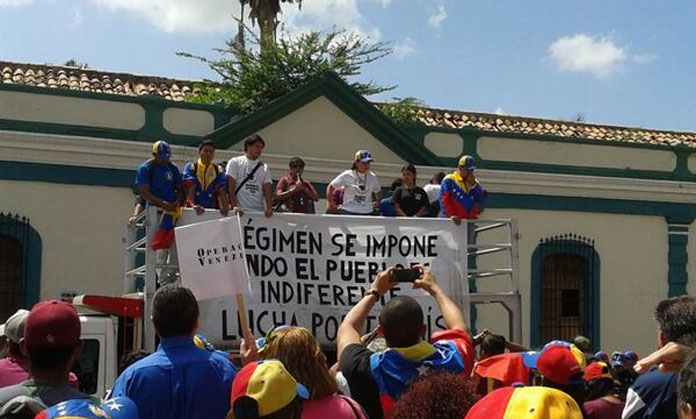 Larenses también marcharon por la Independencia de Venezuela (Fotos)