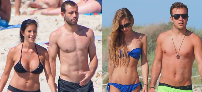 La esposa de Mascherano vs la novia de Götze: el Alemania Argentina más apasionante