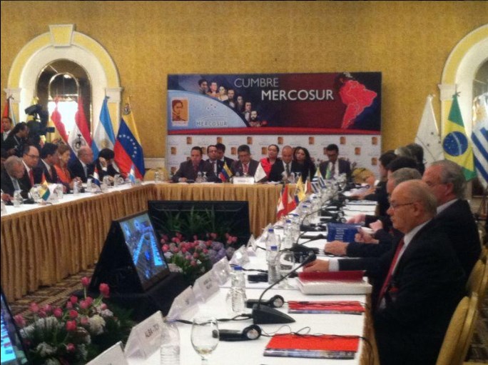 Venezuela entrega la presidencia protémpore del Mercosur a Argentina