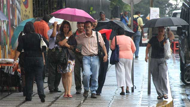 Inameh pronostica domingo de lluvias dispersas en los llanos, andes y occidente del país