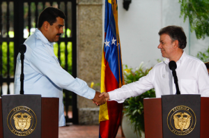 Maduro canceló a última hora su asistencia a investidura de Santos