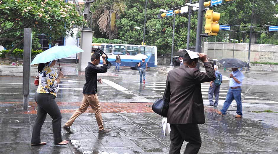 Inameh pronostica inicio de semana con lluvias dispersas