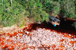 La minería ilegal está destruyendo el Parque Nacional Canaima