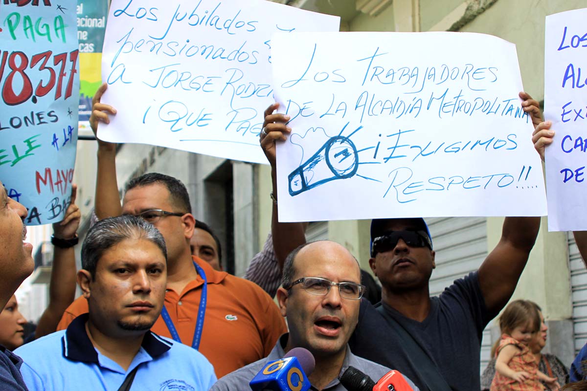 Trabajadores de la Alcaldía Metropolitana realizarán protesta contra Jorge Rodríguez