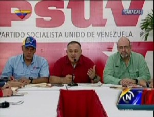 Según Cabello, “las fuerzas revolucionarias” van a ganar las elecciones parlamentarias