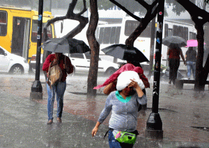 Lluvias moderadas este domingo en Amazonas, Táchira y Zulia